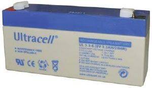 ULTRACELL UL3.3-6 6V/3.3AH REPLACEMENT BATTERY