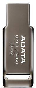 ADATA UV131 64GB USB3.0 FLASH DRIVE GREY