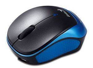 GENIUS MICRO TRAVELER 9000R RECHARGEABLE INFRARED MOUSE BLUE