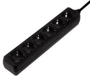 HAMA 30393 6WAY POWER STRIP BLACK