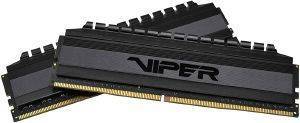 RAM PATRIOT PVB416G320C6K VIPER 4 BLACKOUT SERIES 16GB (2X8GB) DDR4 3200MHZ DUAL KIT