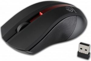 REBELTEC WIRELESS MOUSE GALAXY BLACK/RED