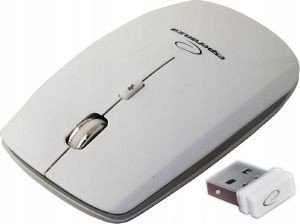 ESPERANZA EM120W WIRELESS 4D OPTICAL MOUSE 2.4GHZ SATURN WHITE