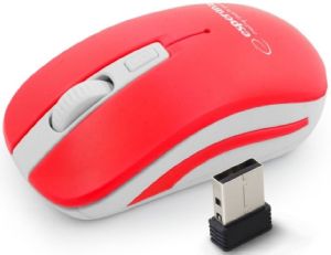 ESPERANZA EM126WR WIRELESS OPTICAL MOUSE 4D 2.4GHZ URANUS RED/WHITE