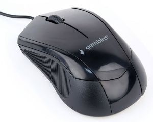 GEMBIRD MUS-3B-02 OPTICAL MOUSE BLACK