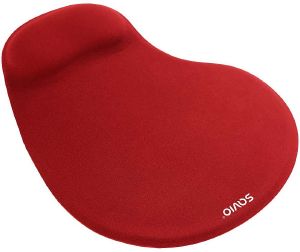 SAVIO MP-01R GEL MOUSE PAD WITH WRIST SUPPORT