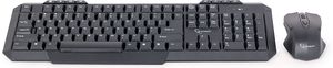 GEMBIRD KBS-WM-02 WIRELESS DESKTOP SET US LAYOUT BLACK