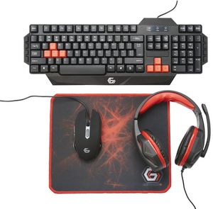 GEMBIRD GGS-UMG4-02 ULTIMATE 4-IN-1 GAMING KIT, US LAYOUT