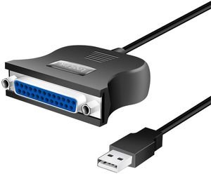 LOGILINK UA0054A USB 2.0 TO PARALLEL D-SUB 25-PIN FEMALE ADAPTER 1.5M