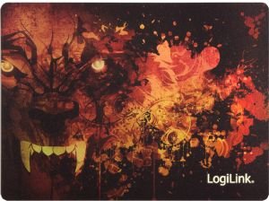 LOGILINK ID0141 ULTRA THIN GLIMMER GAMING MOUSEPAD WOLF DESIGN