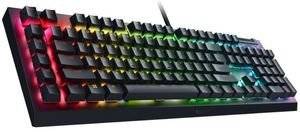 RAZER BLACKWIDOW V4 X - RGB GAMING MECHANICAL KEYBOARD - MACRO KEYS - YELLOW LINEAR SWITCHES