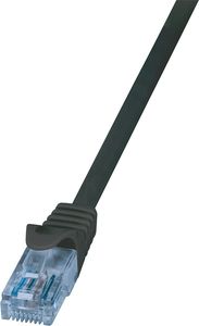 LOGILINK PATCH CABLE CAT.6A U/UTP, BLACK,  3M