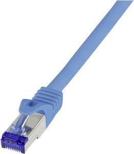 LOGILINK PATCH CABLE CAT.6A S/FTP ULTRAFLEX 3P/GHMT CERTIFIED, BLUE  1.5M