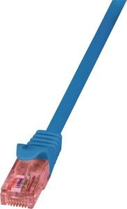 LOGILINK PATCH CABLE CAT.6 U/UTP BC BLUE, 2M PRIMELINE