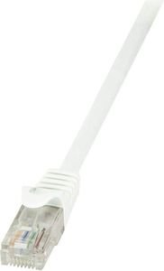 LOGILINK PATCH CABLE CAT.6 U/UTP WHITE  1M ECONLINE