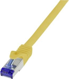LOGILINK PATCH CABLE CAT.6 U/UTP YELLOW  2M ECONLINE