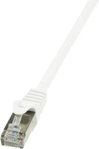LOGILINK PATCH CABLE CAT.6 F/UTP, WHITE, 20M, ECONLINE