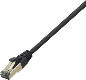 LOGILINK PATCH CABLE CAT.8.1 40GE 2000MHZ S/FTP BLACK  0,50M