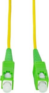 LOGILINK FIBER SIMPLEX PATCH CORD OS2 SM G.657.A2 SC/APC TO SC/APC  0.5 M
