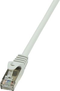 LOGILINK PATCH CABLE CAT.6 F/UTP, GREY, 15M, ECONLINE