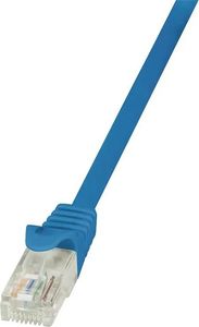 LOGILINK PATCH CABLE CAT.6 U/UTP BLUE  0,25M ECONLINE