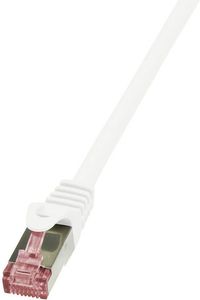 LOGILINK PATCH CABLE CAT.6 S/FTP WHITE  2M, PRIMELINE