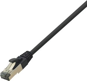 LOGILINK PATCH CABLE CAT.8.1 40GE 2000MHZ S/FTP BLACK  1,50M