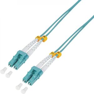 LOGILINK FIBER PATCH CORD OM3 LC-LC  2M DUPLEX