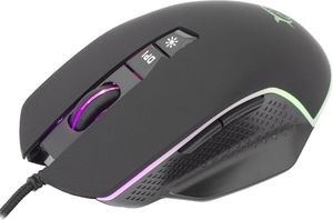 WHITE SHARK RGB GAMING MOUSE GARETH 6400 DPI BLACK GM-5009B
