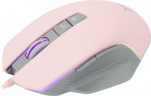 WHITE SHARK RGB GAMING MOUSE GARETH 6400 DPI PINK GM-5009P