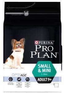  PURINA PRO PLAN DOG SMALL & MINI ADULT 9+ WITH OPTIAGE  3KG