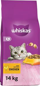 ����� WHISKAS ADULT �� ��������� 14KG