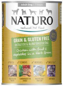   NATURO GRAIN & GLUTEN FREE - &  390GR