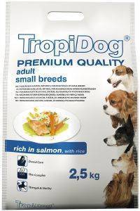 ����� ������ TROPIDOG PREMIUM ADULT SMALL BREEDS ������� 2.5KG