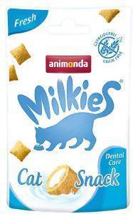 SNACK  ANIMONDA MILKIES CRUNCHY PILLOW FRESH 30GR