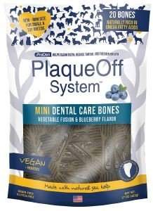 PRODEN PLAQUEOFF MINI DENTAL BONES   340GR