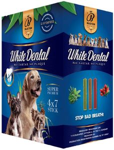 DENTAL STICK  BUSTER PREMIUM  NATUR SMALL 440GR 28TMX