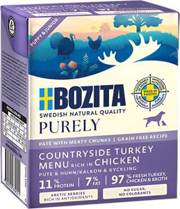   BOZITA PURELY PATE PUPPY & JUNIOR    (370GR)