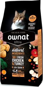   OWNAT ULTRA MATURE STERILIZED LOW GRAIN   &  (3KG)
