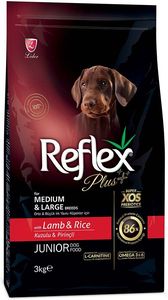  REFLEX PLUS PUPPY MEDIUM & LARGE  (3KG)