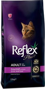 ΤΡΟΦΗ ΓΙΑ ΓΑΤΕΣ REFLEX PLUS ADULT GOURMET MULTICOLOR (15KG)