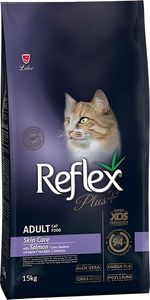ΤΡΟΦΗ ΓΙΑ ΓΑΤΕΣ REFLEX PLUS SKIN CARE ADULT ΣΟΛΟΜΟΣ (15KG)