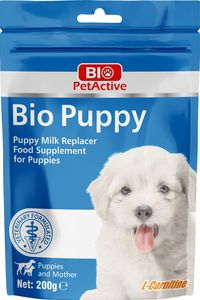  BIO PETACTIVE PUPPY MILK REPLACER (200GR)