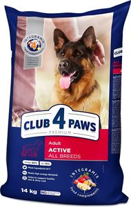 ����� ������ CLUB4PAWS ADULT ACTIVE ALL BREEDS ��������� (14KG)