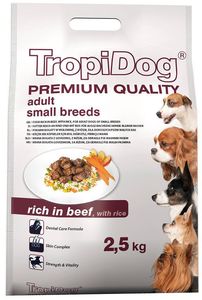 ����� ������ TROPIDOG PREMIUM ADULT SMALL BREEDS ������ & ����
