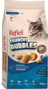 ����� REFLEX CRUNCHY BUBBLE ADULT CAT STERILISED ��������� (10KG)