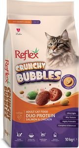 ����� REFLEX CRUNCHY BUBBLE ADULT CAT DUO PROTEIN ������� & ��������� MULTICOLOUR (10KG)