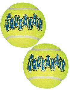   KONG AIR SQUEAKER TENNIS BALL (2) L