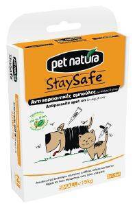   STAY SAFE PIPETTES PET NATURA SMALL