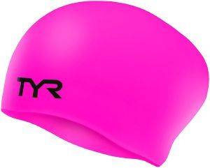 �������� TYR LONG HAIR WRINKLE-FREE SILICONE ADULT SWIM CAP ���